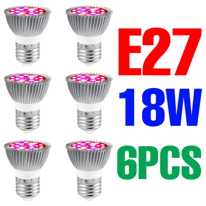 Plant Grow Light LED Full Spectrum 220V E14 Grow Tent LED Phyto Lamp Hydroponics Bulb E27 Fito Lampara 18W 28W 30W 50W 80W 100W - Image 8