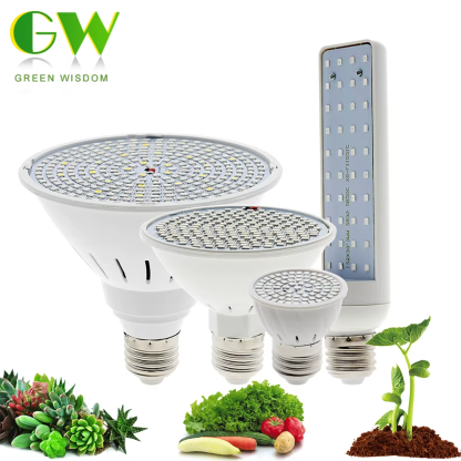 LED Grow Light Bulb Full Spectrum Lamp E27 LED Lights for Indoor Growing E27 Bulb Phytolamp for Plants Seedling Flower Grow Tent - Image 2