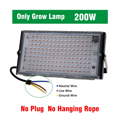 Full Spectrum LED Grow Light with Stand AC220V Phyto Lamp with On/Off Switch for Greenhouse Hydroponic Plant Growth Lighting - Image 14