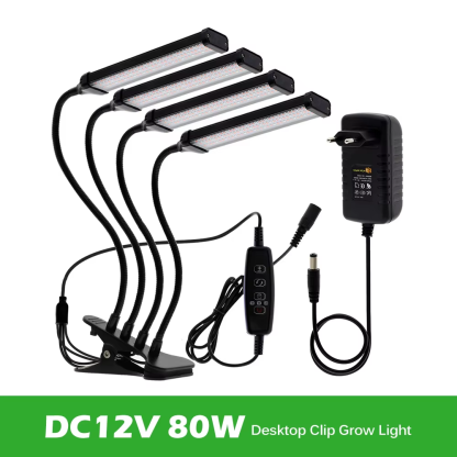 20W 40W 60W 80W LED Grow Light Full Spectrum Phyto Lamp with 3 Modes Timing Function for Indoor Flowers Plants Growth Lighting - Image 15