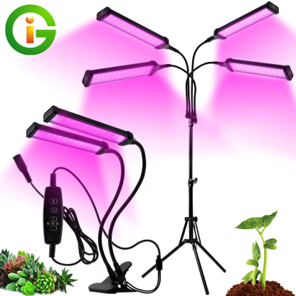 20W 40W 60W 80W LED Grow Light Full Spectrum Phyto Lamp with 3 Modes Timing Function for Indoor Flowers Plants Growth Lighting - Image 2