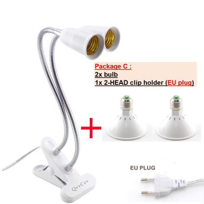 Full Spectrum 200 LED Plant Grow Light Phytolamp Yellow Fitolamp Indoor Vegs Cultivo Growbox Home Flower Plants Greenhouse - Image 8