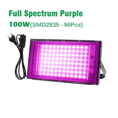 LED Grow Light Phyto Lamp 220V Full Spectrum for Greenhouse Hydroponic Plants 50W 100W 200W Growing Lamp Standing for Seedlings - Image 11