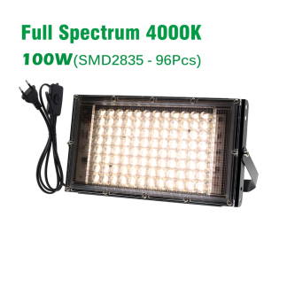 LED Grow Light Phyto Lamp 220V Full Spectrum for Greenhouse Hydroponic Plants 50W 100W 200W Growing Lamp Standing for Seedlings