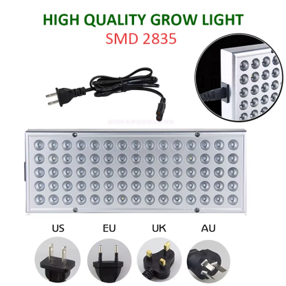 2Pcs Led Grow Lights 500W 100W Full Spectrum Phyto Lamp for Plants Red Blue White IR UV Led for Indoor Plants Flowers Growing - Image 6