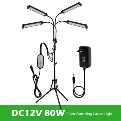 20W 40W 60W 80W LED Grow Light Full Spectrum Phyto Lamp with 3 Modes Timing Function for Indoor Flowers Plants Growth Lighting - Image 16