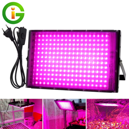 Full Spectrum LED Grow Light with Stand AC220V Phyto Lamp with On/Off Switch for Greenhouse Hydroponic Plant Growth Lighting - Image 2