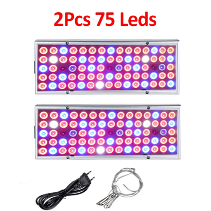 2Pcs Led Grow Lights 500W 100W Full Spectrum Phyto Lamp for Plants Red Blue White IR UV Led for Indoor Plants Flowers Growing - Image 10