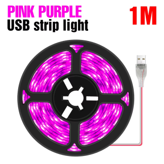 LED Full Spectrum Phyto Lamp USB 5V Grow Light Strip 0.5M 1M 2M 3M 2835 SMD Plants Flowers LED Greenhouse Cultivo Hydroponic