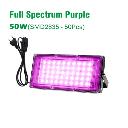 LED Grow Light Phyto Lamp 220V Full Spectrum for Greenhouse Hydroponic Plants 50W 100W 200W Growing Lamp Standing for Seedlings - Image 15