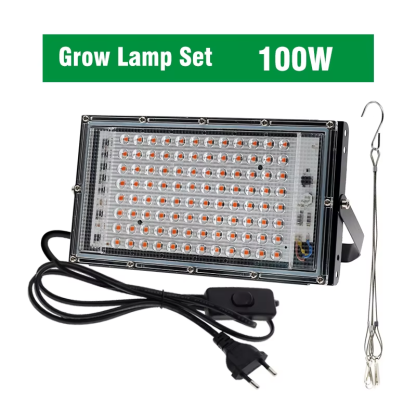 Full Spectrum LED Grow Light with Stand AC220V Phyto Lamp with On/Off Switch for Greenhouse Hydroponic Plant Growth Lighting - Image 11