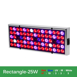 25W 45W AC86V-265V LED Grow Light Full Spectrum SMD 2835 UV+IR Phyto Lamp Fitolampy Indoor Herbs Light for Greenhouse Grow Tent