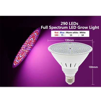 LED Grow Light Bulb Full Spectrum Lamp E27 LED Lights for Indoor Growing E27 Bulb Phytolamp for Plants Seedling Flower Grow Tent - Image 5