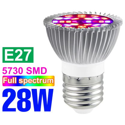 LED Phyto Grow Light Full Spectrum Phytolamp E27 Plant Bulb E14 UV Lamp for Greenhouse Flower Seeds LED Hydroponic Growth Light - Image 12