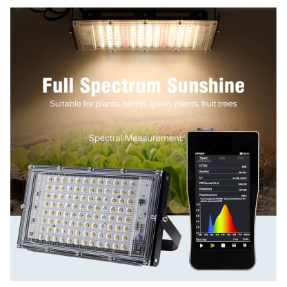 LED Grow Light Phyto Lamp 220V Full Spectrum for Greenhouse Hydroponic Plants 50W 100W 200W Growing Lamp Standing for Seedlings - Image 3