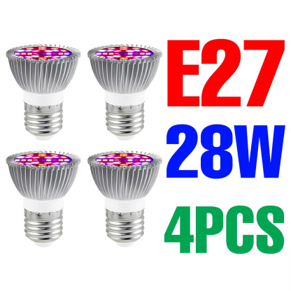 LED Phyto Grow Light Full Spectrum Phytolamp E27 Plant Bulb E14 UV Lamp for Greenhouse Flower Seeds LED Hydroponic Growth Light - Image 11