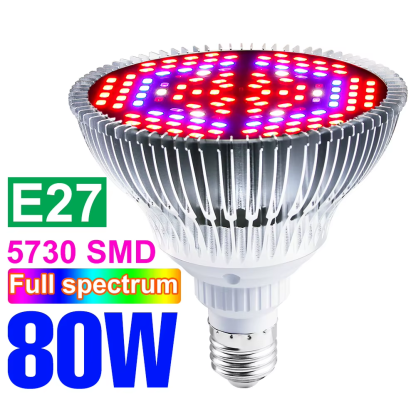 LED Phyto Grow Light Full Spectrum Phytolamp E27 Plant Bulb E14 UV Lamp for Greenhouse Flower Seeds LED Hydroponic Growth Light - Image 9