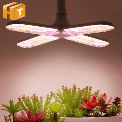 Led Grow Light Full Spectrum E27 Folding Plant Grow Light AC110V 220V Phyto Lamp for Indoor Vegetable Flower Seedling - Image 2