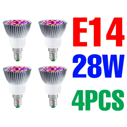 Plant Grow Light LED Full Spectrum 220V E14 Grow Tent LED Phyto Lamp Hydroponics Bulb E27 Fito Lampara 18W 28W 30W 50W 80W 100W - Image 9