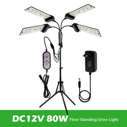 20W 40W 60W 80W LED Grow Light Full Spectrum Phyto Lamp with 3 Modes Timing Function for Indoor Flowers Plants Growth Lighting - Image 11