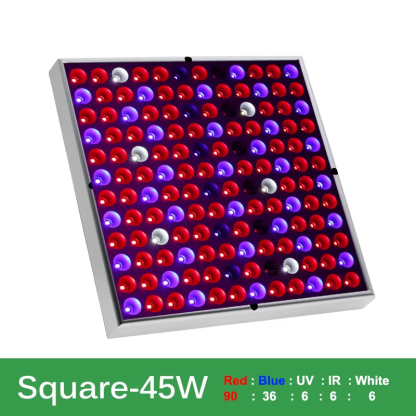 25W 45W AC86V-265V LED Grow Light Full Spectrum SMD 2835 UV+IR Phyto Lamp Fitolampy Indoor Herbs Light for Greenhouse Grow Tent - Image 8