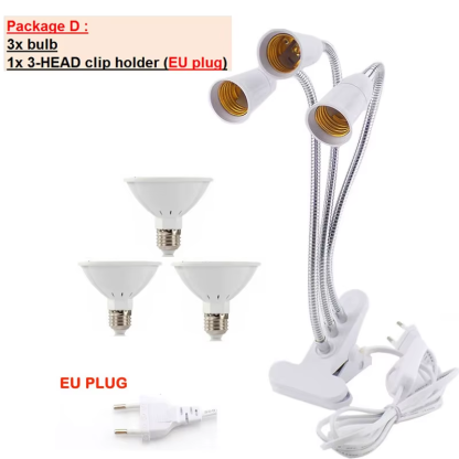 Full Spectrum 200 LED Plant Grow Light Phytolamp Yellow Fitolamp Indoor Vegs Cultivo Growbox Home Flower Plants Greenhouse - Image 14