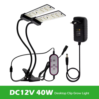 20W 40W 60W 80W LED Grow Light Full Spectrum Phyto Lamp with 3 Modes Timing Function for Indoor Flowers Plants Growth Lighting - Image 8