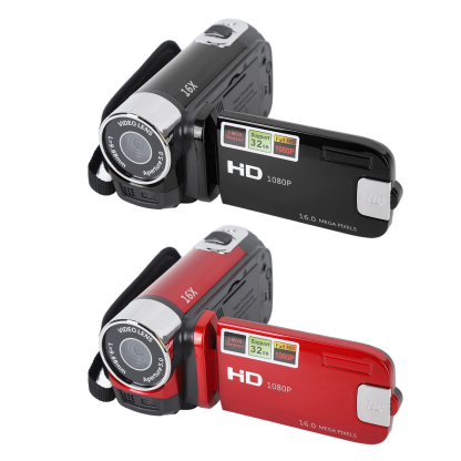 2.7In Camera 4K Camera Vlogging Camera 4K 48MP DV Camera 2.7In TFT Rotatable Screen 16X Digital Zoom Video Camera with USB Cable - Image 3