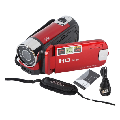 2.7In Camera 4K Camera Vlogging Camera 4K 48MP DV Camera 2.7In TFT Rotatable Screen 16X Digital Zoom Video Camera with USB Cable - Image 8