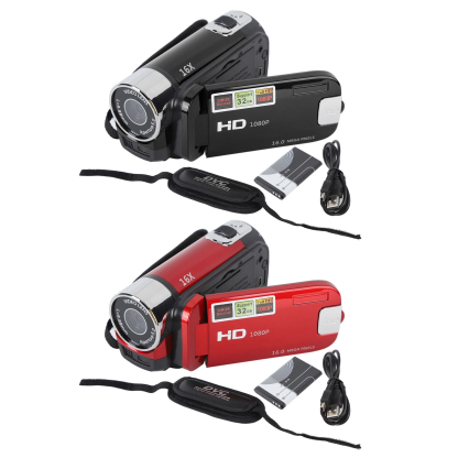 2.7In Camera 4K Camera Vlogging Camera 4K 48MP DV Camera 2.7In TFT Rotatable Screen 16X Digital Zoom Video Camera with USB Cable - Image 2